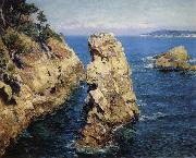 Guy Rose Point Lobos France oil painting artist